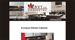 Desktop Screenshot of envymecabinetry.com